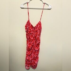 Zara Pink and Red Floral Riches Dress